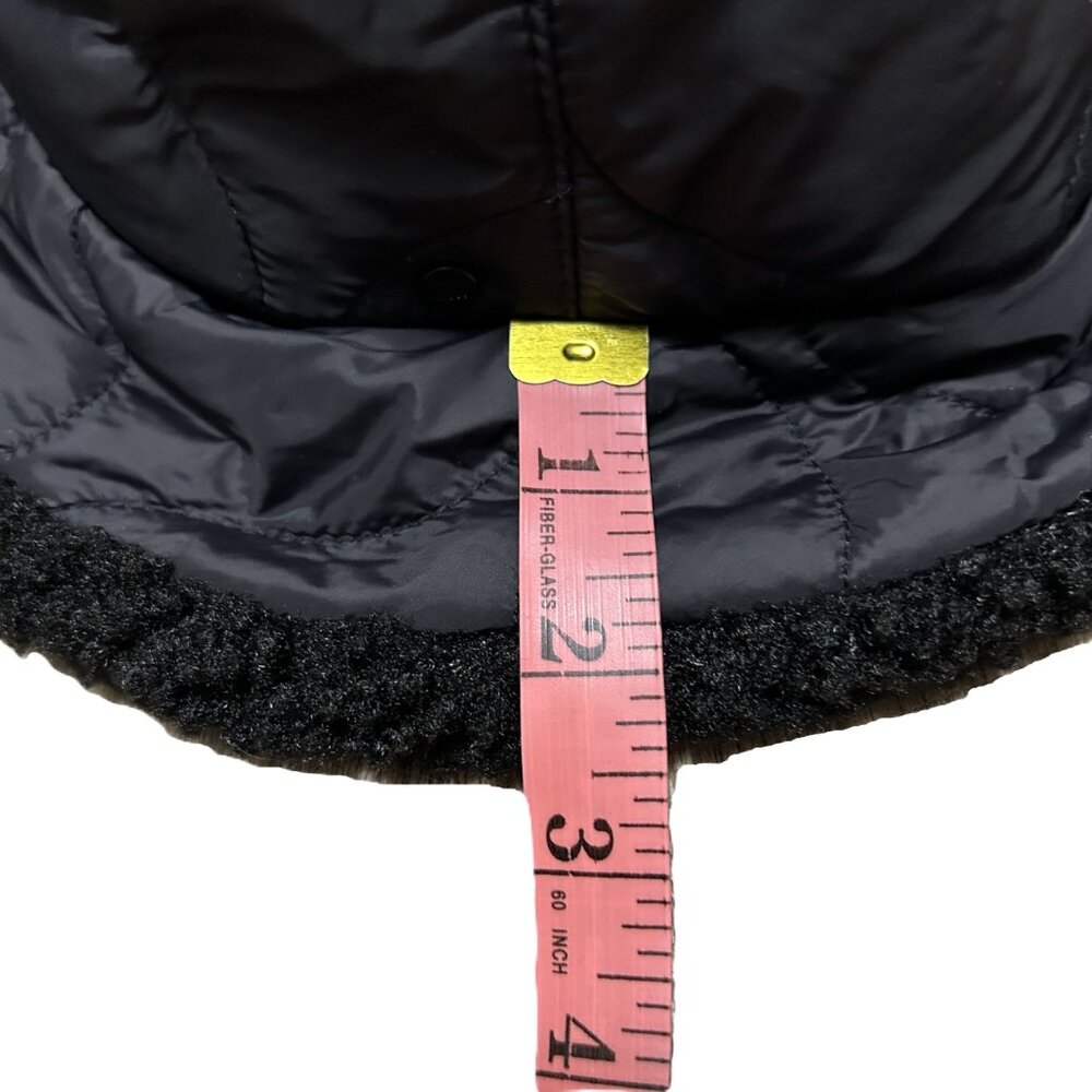 Steve Madden Black Bucket Hat - Picture 5 of 5